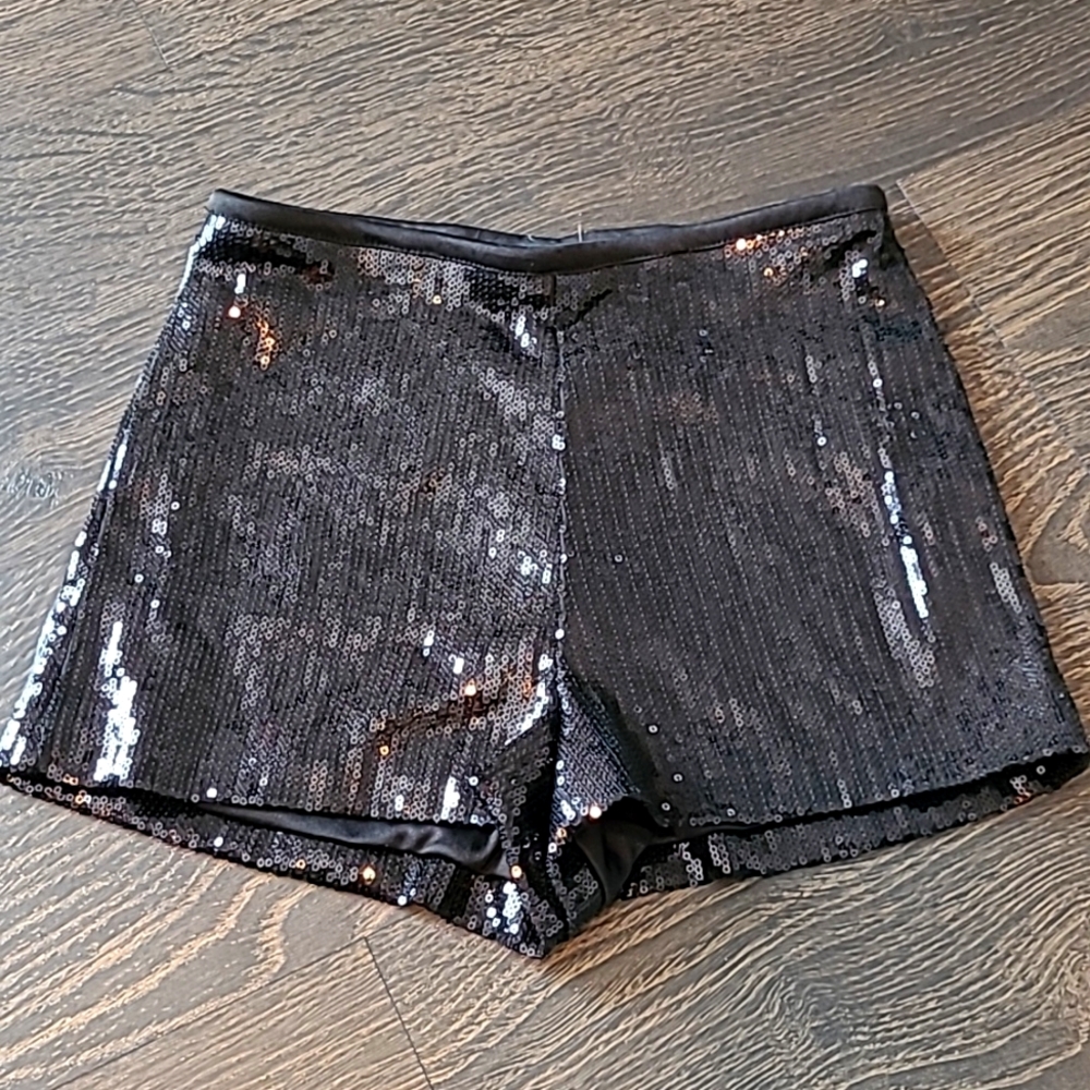 🌟Black Sequin Shorts